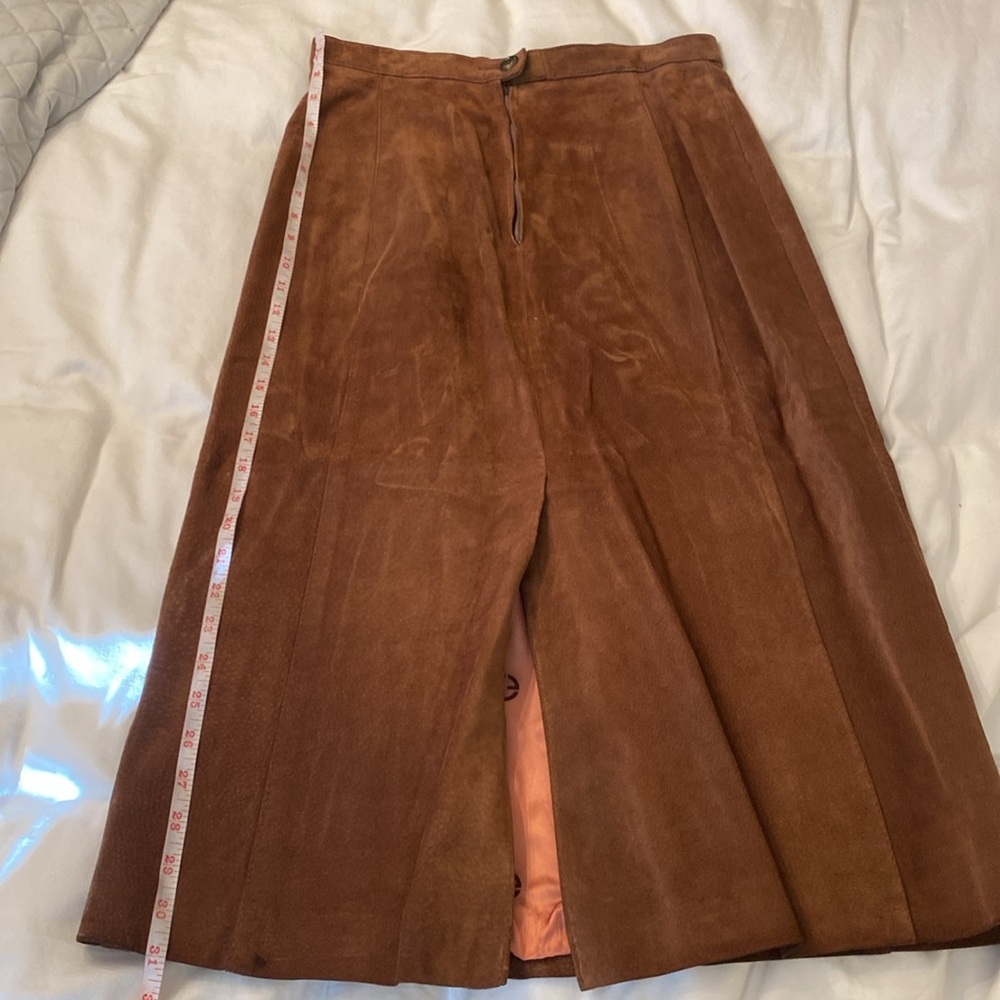 Genuine Suede Skirt - Picture 7 of 7